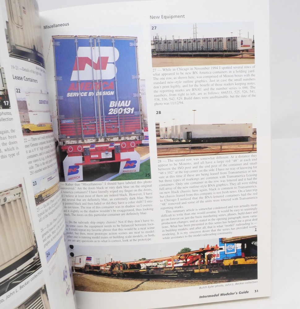 Intermodal Modeler's Guide Volume 1, Prototype Information & Modeling Projects