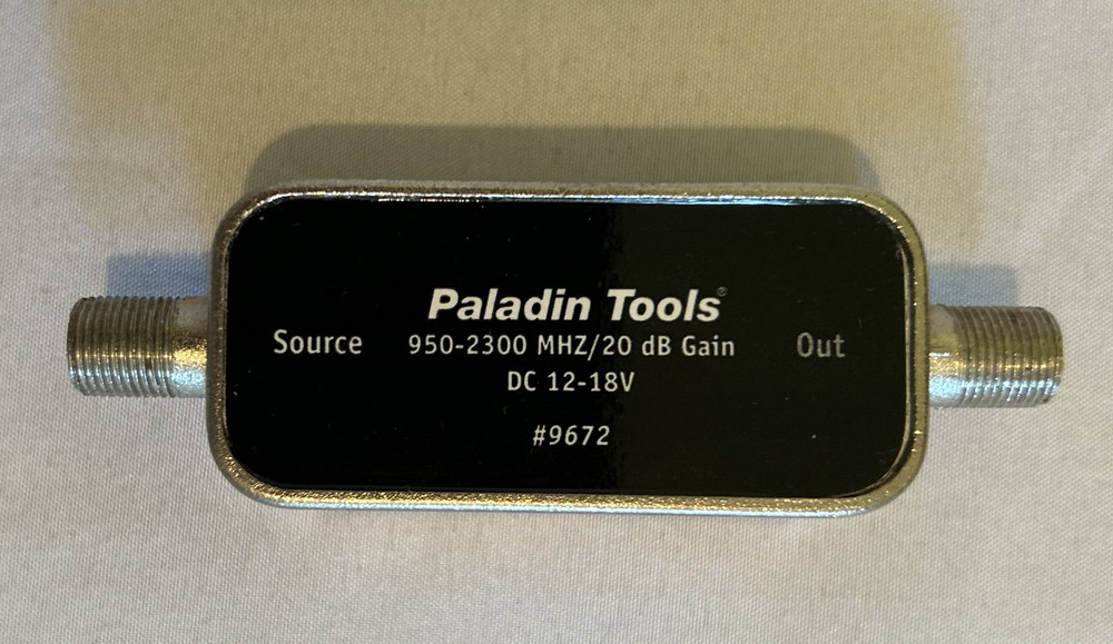 Paladin Tools 9672 In-Line Amplifier