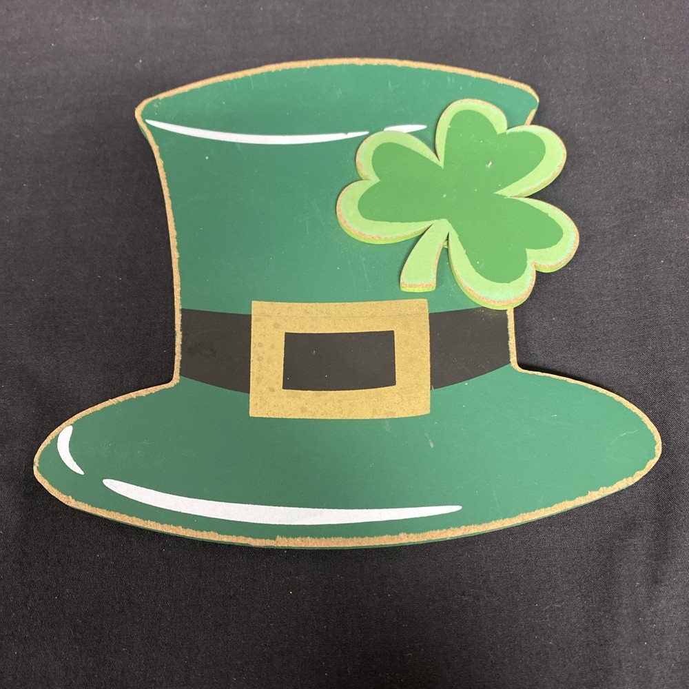 6” Wooden Leprechaun Hat- Decorative