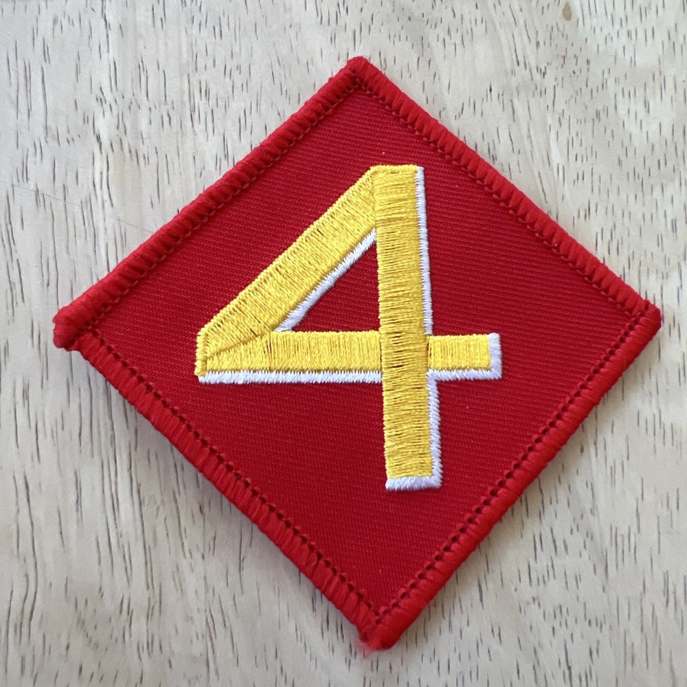 US 4th Marine Division Patch