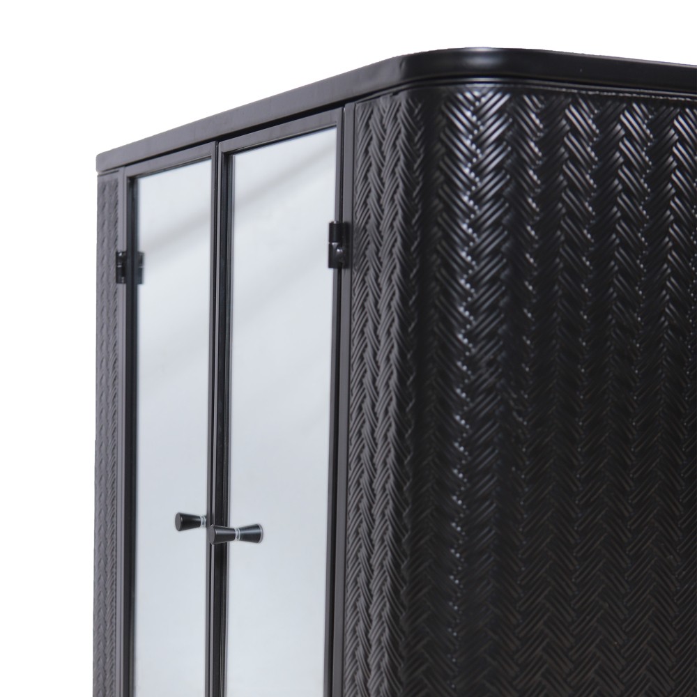 Wall Mounted Bathroom Cabinet W Mirror 2 Mirrored Doors Open Compartment