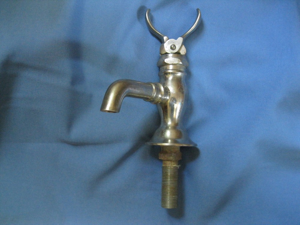 Hoffmann Brass /Chrome Rabbit Ear Faucet