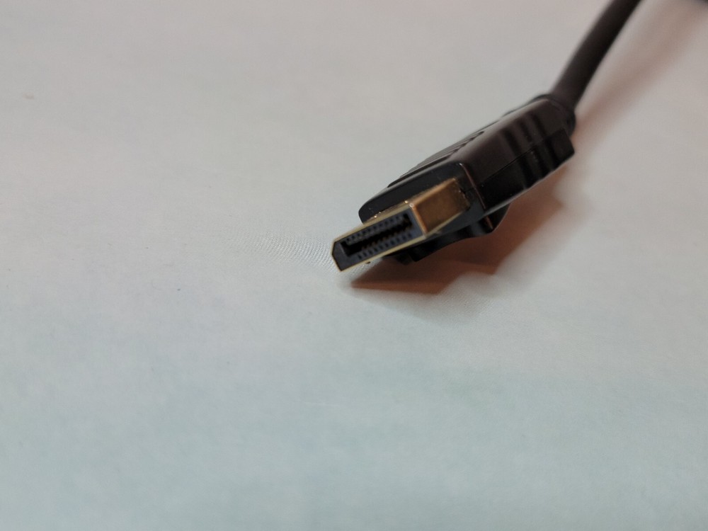 DisplayPort to DVI Adapter Cable 1080p – Black DP2DVI 6"