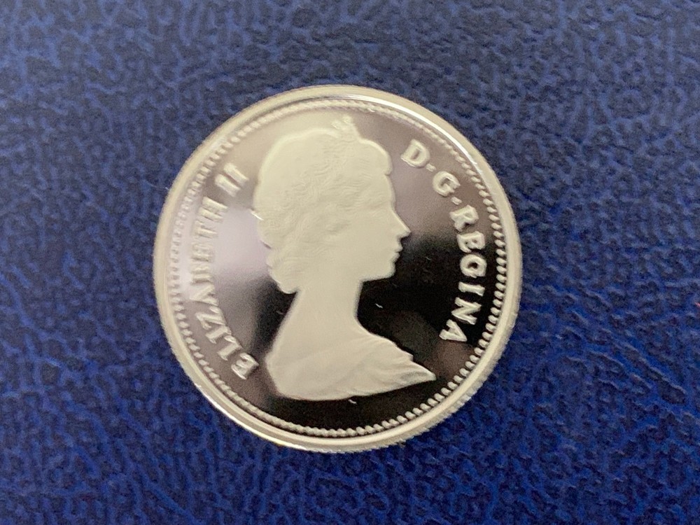 Canada 25 Cent 1982 Proof Coin-Uncirculated