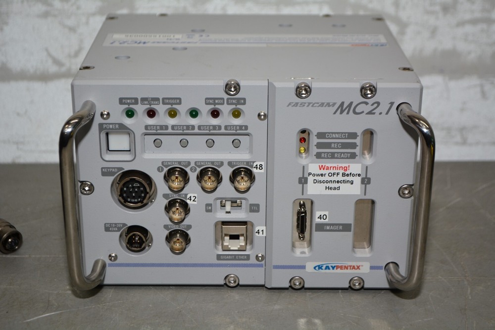 ^ Kay Pentax Fastcam MC2.1 High Speed Video Endoscope Camera Processor #X3549
