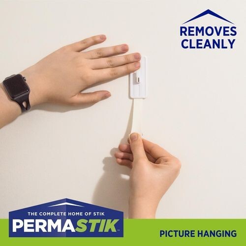 Permastik Large Picture Hooks - 6 Pack