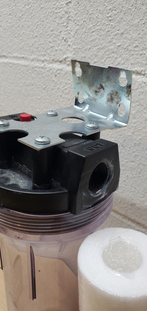 10" Sediment Filter Housing Combo With New 20 Micron Filter