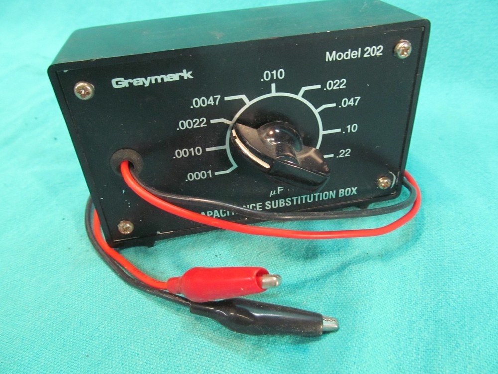 GRAYMARK CAPACITANCE SUBSTITUTION BOX MODEL 202