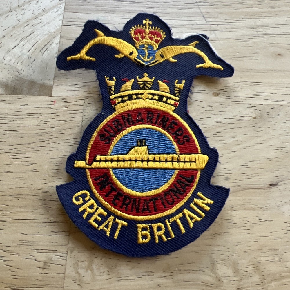 SUBMARINERS INTERNATIONAL GREAT BRITAIN CLOTH PATCH.