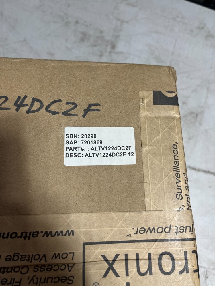 Altronix ALTV1224DC2F CCTV POWER SUPPLY