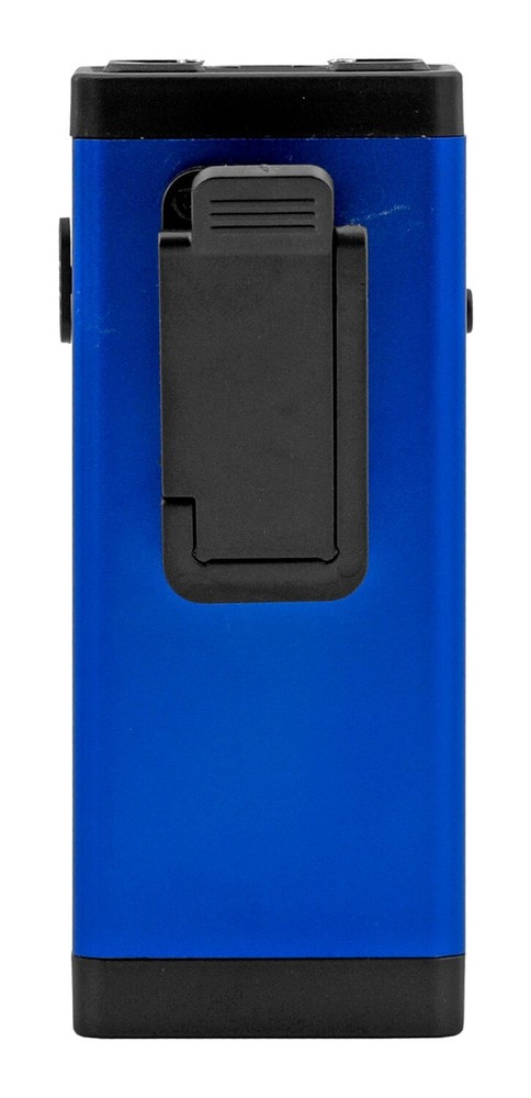 Thunder Blast Belt Clip Stun Gun and Flashlight - Blue