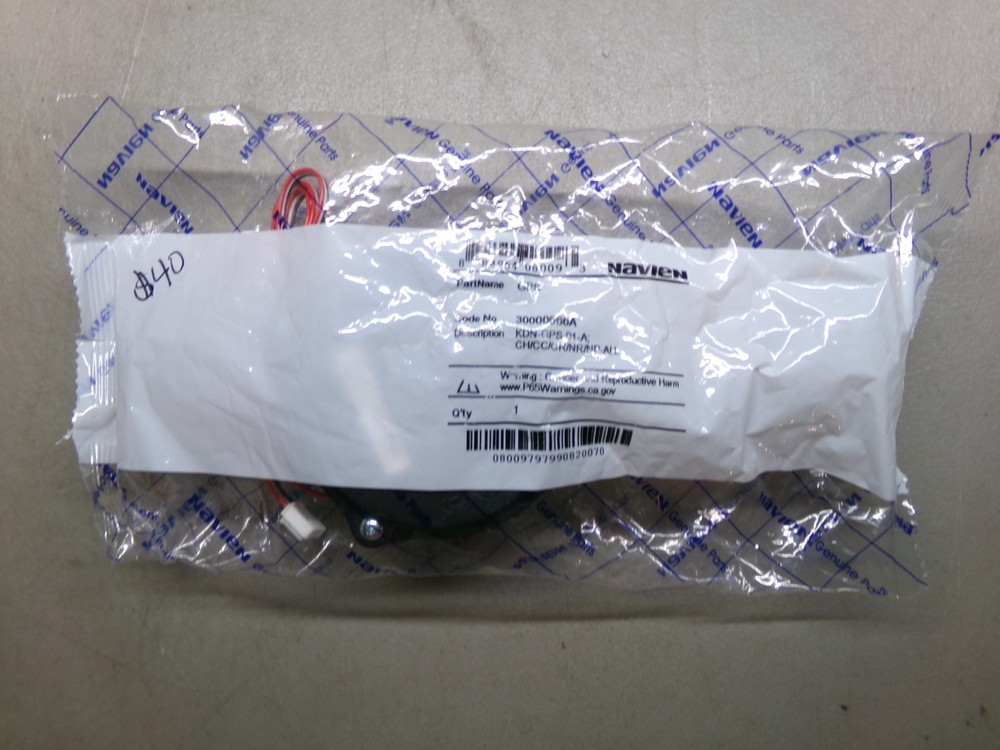 NAVIEN 30000666A GAS PRESSURE FLOW SENSOR KDN-GPS-01-A