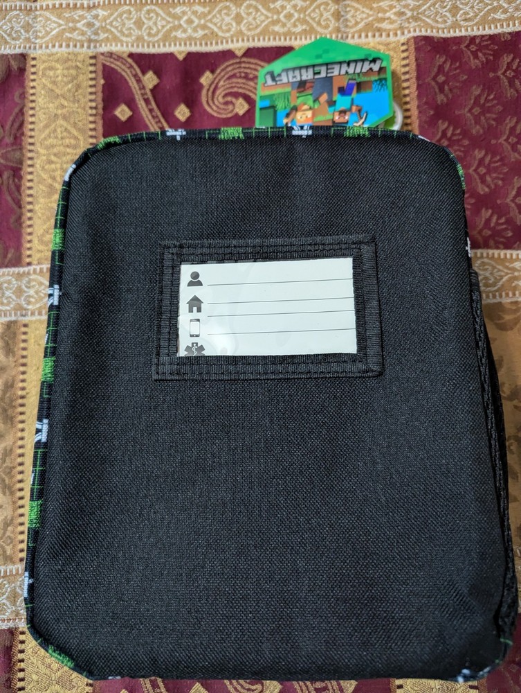 Minecraft Lunch Kit with Front Pocket (L)