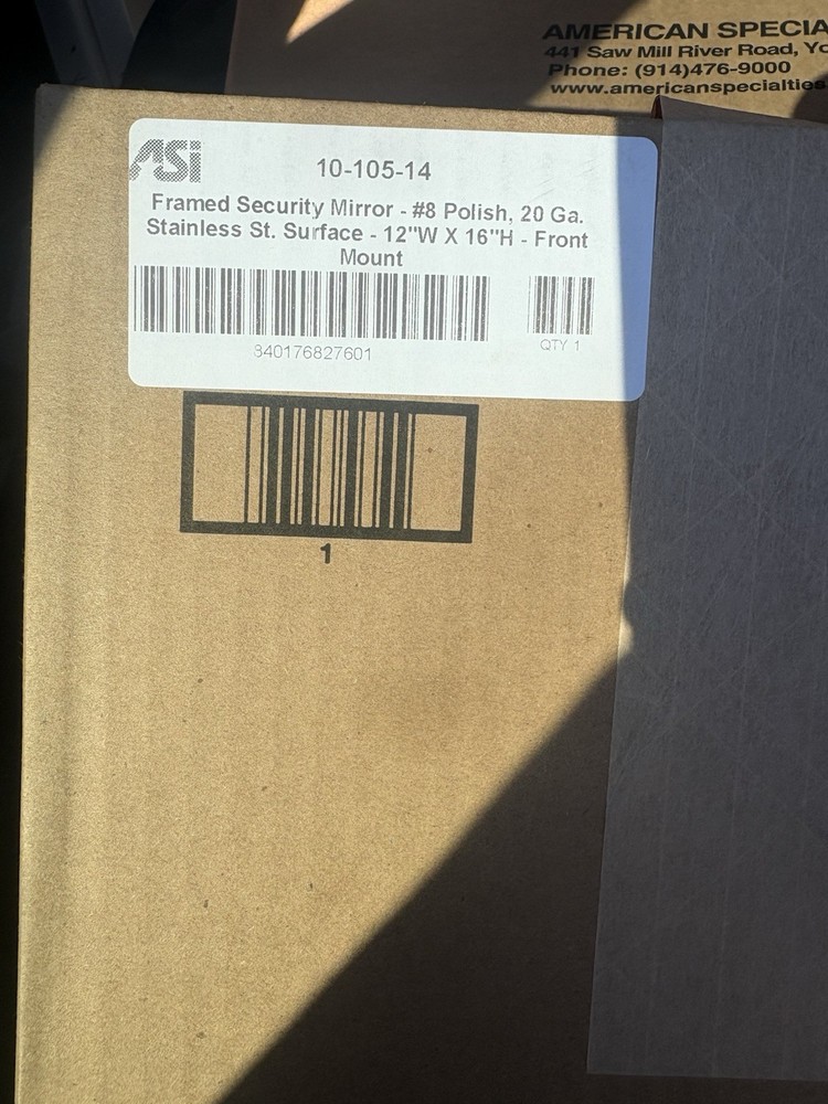 ASI 12x16 Security Mirror