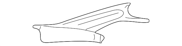 Genuine GM Quarter Panel Extension 12455091
