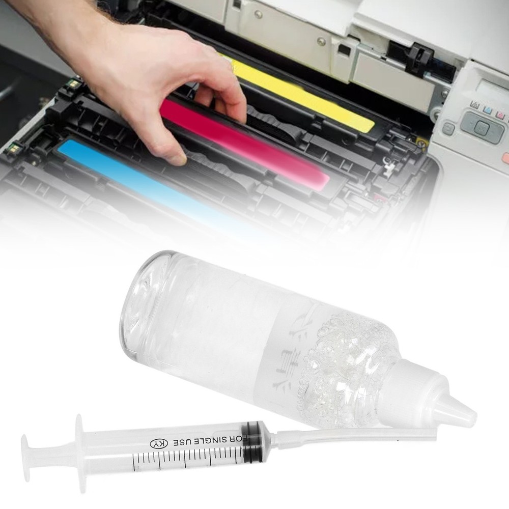 100ml Ink Cleaning Solution Efficiently Dissolves Printer Nozzle Dye For Inkjet