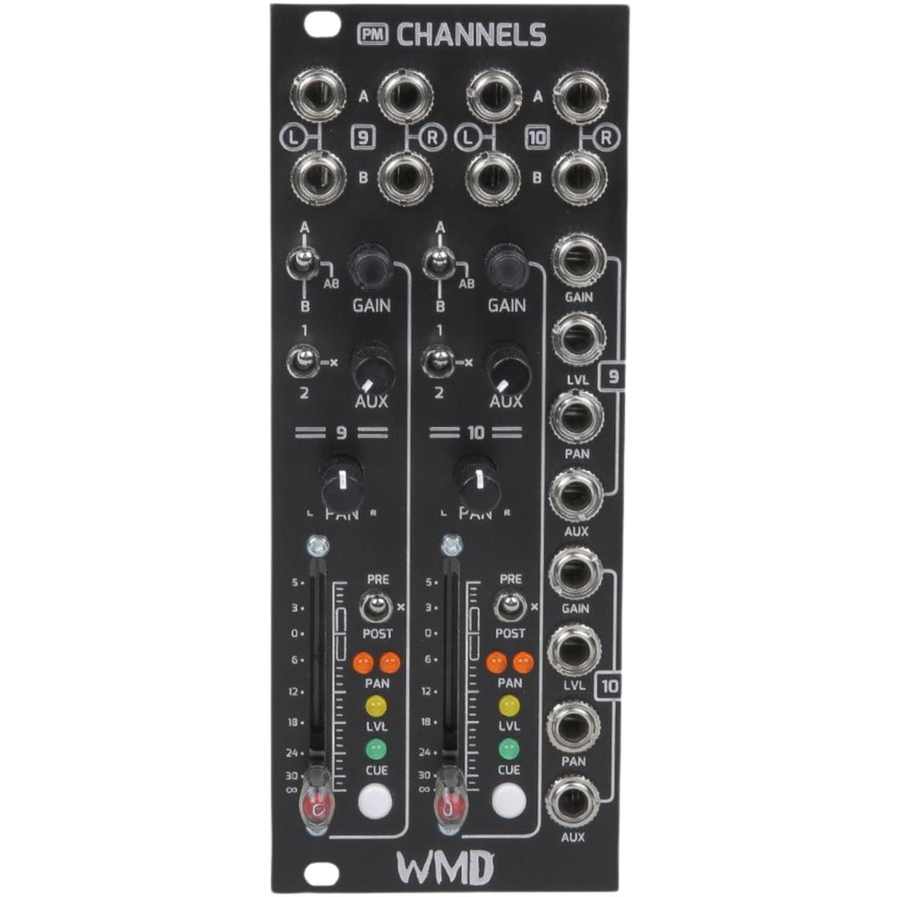 WMD PM Channels Analog Mixer Expansion Eurorack Synth Module