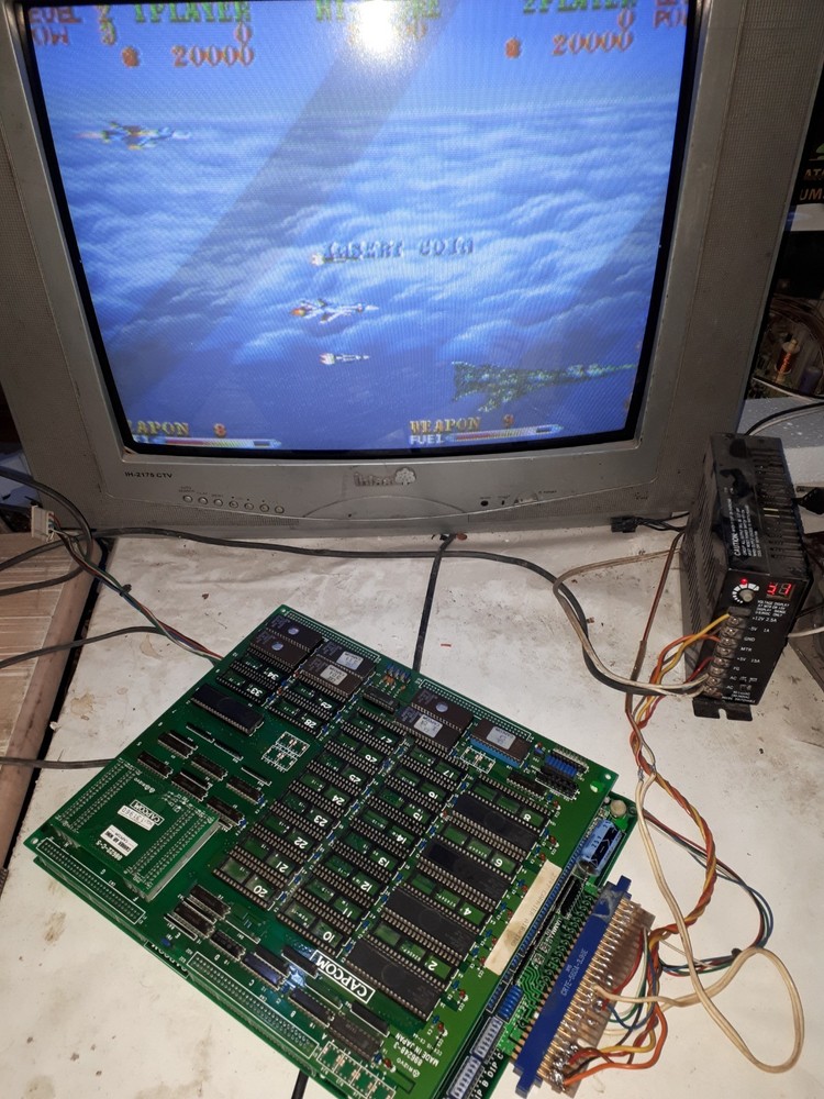 Carrier Air Wing ORJINAL CPS 1 - JAMMA PCB - WORKING