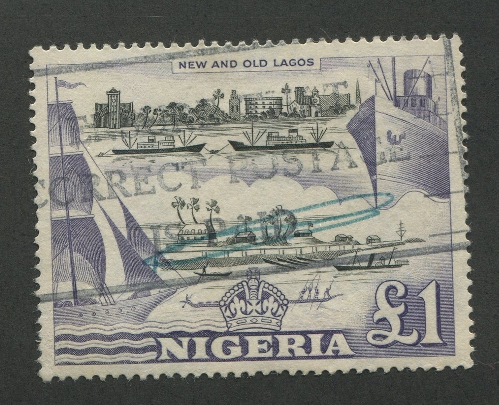 NIGERIA #91 USED VF