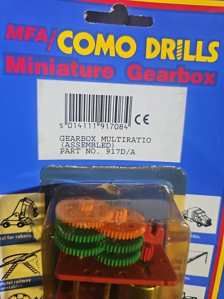 MFA/ COMO DRILLS MINIATURE GEARBOX MULTIRATIO #917D