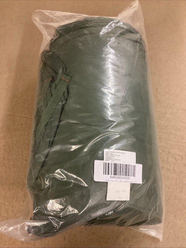 Size Large Sleeping Bag Light Weight British Army Issue