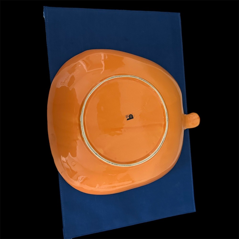 Vintage pumpkin platter