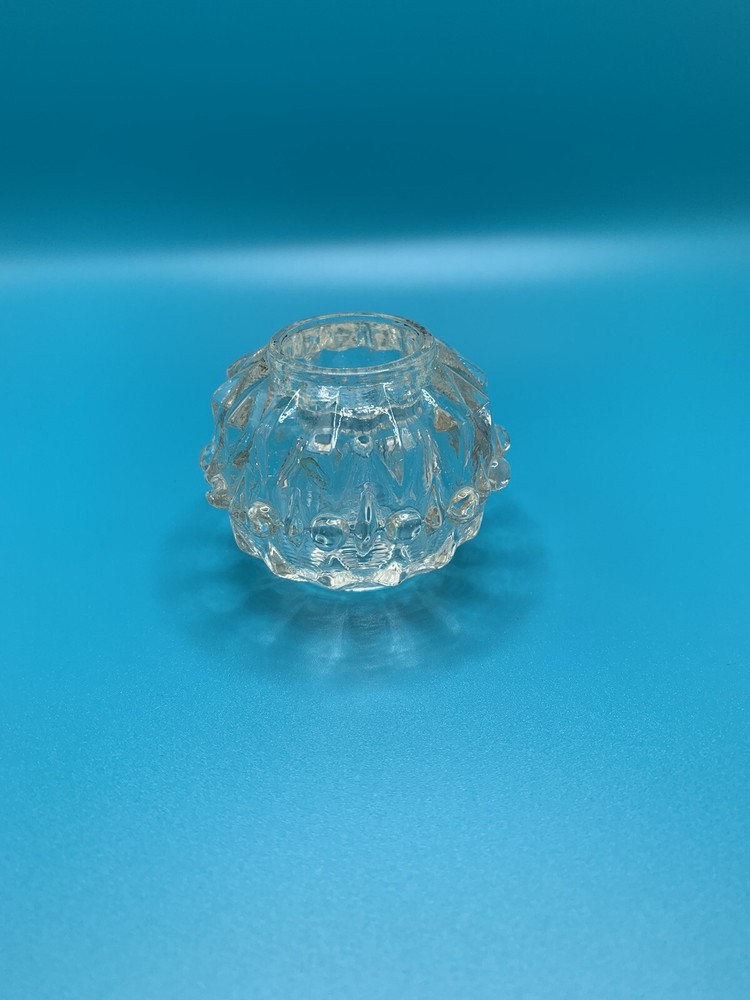 Faucet Handle Vintage Heavy Glass