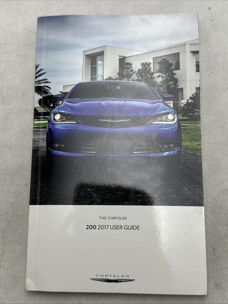 2017 Chrysler 200 user guide