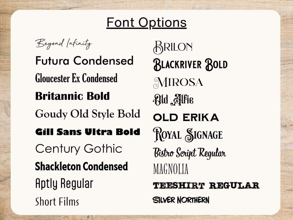 Personalized 5x8 Unlined Notepad - Font and Color Options