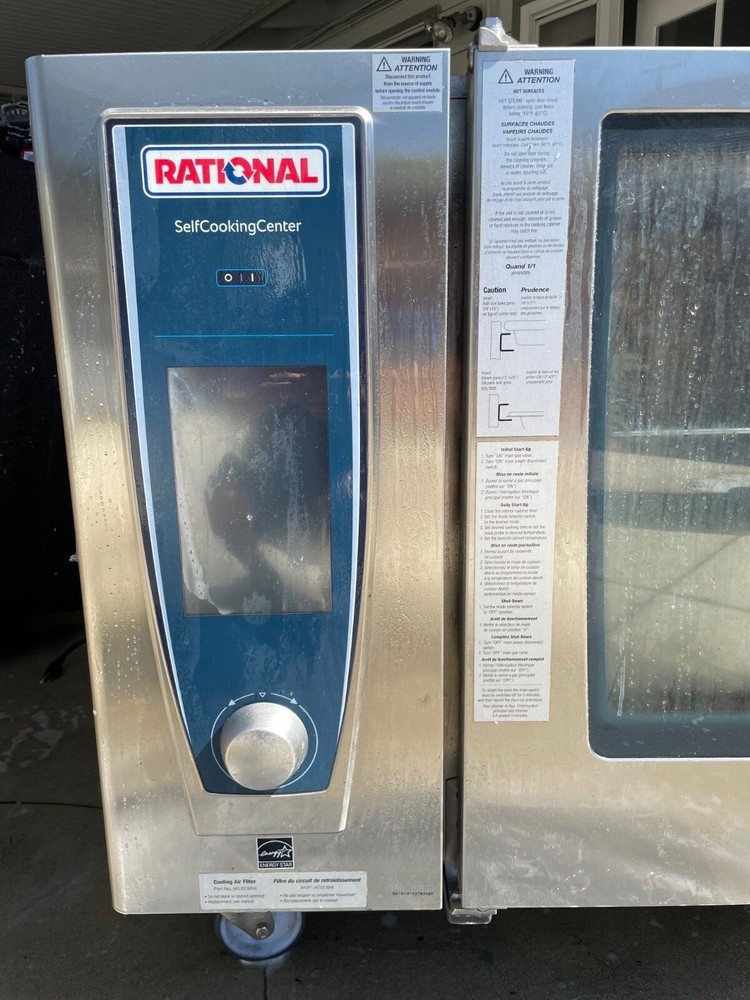 Rational Self Cooking Center Oven Model SCC WE 61G (Double Stack w/casters)
