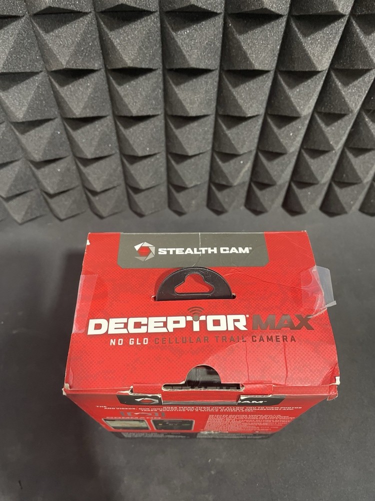 Stealth Cam Deceptor Max 40MP Cellular Trail Camera STC-DCPTRX-W Open Box