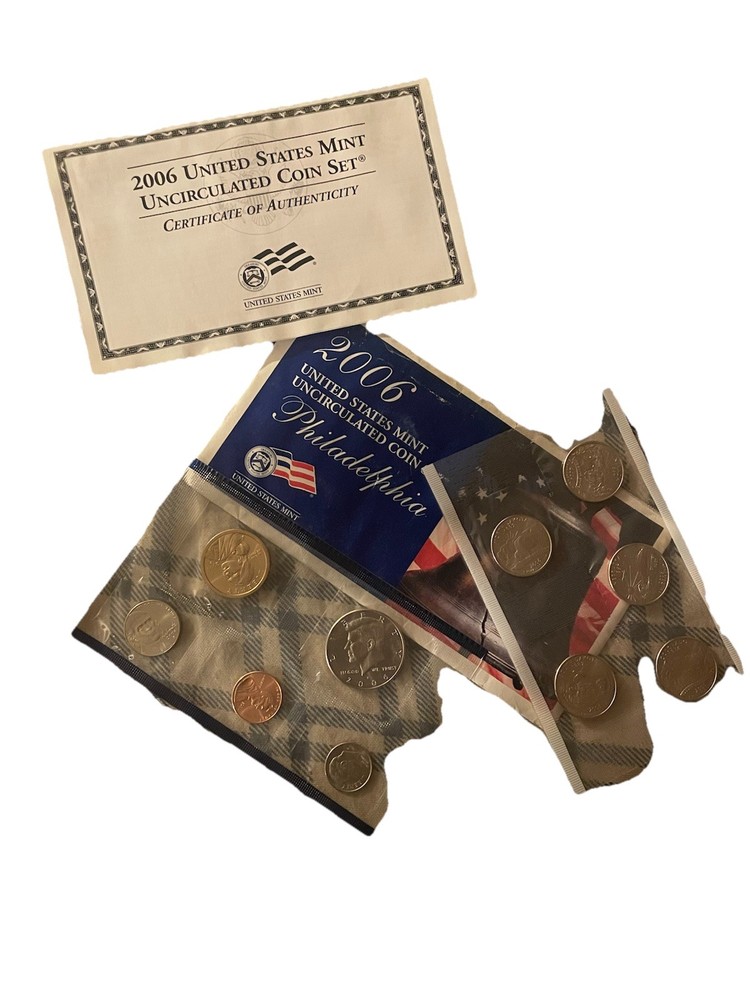 2006 Philadelphia Proof Set With Coa