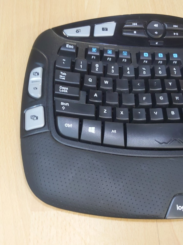 Logitech Wireless Wave Keyboard K350 & Mouse Set + M310 Mouse + USB Dongle A