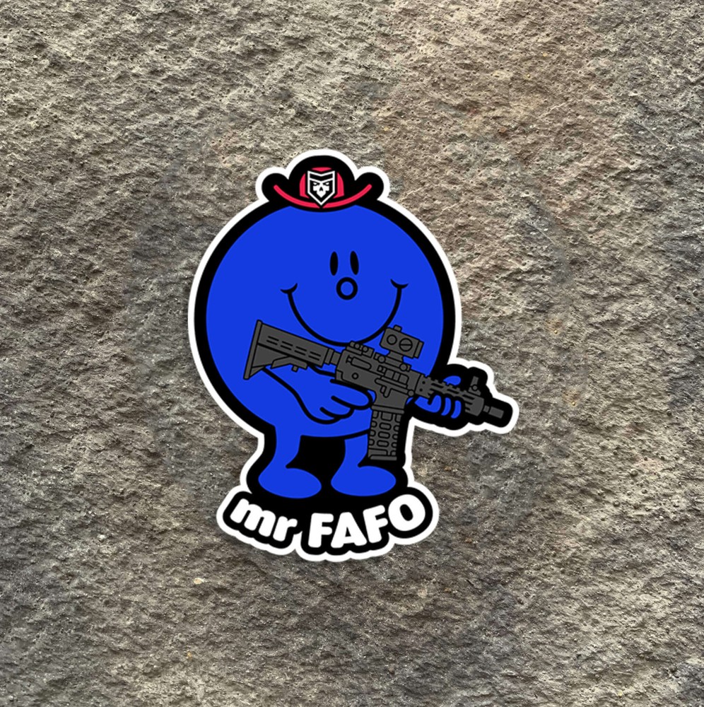 Mr FAFO Vinyl Decal