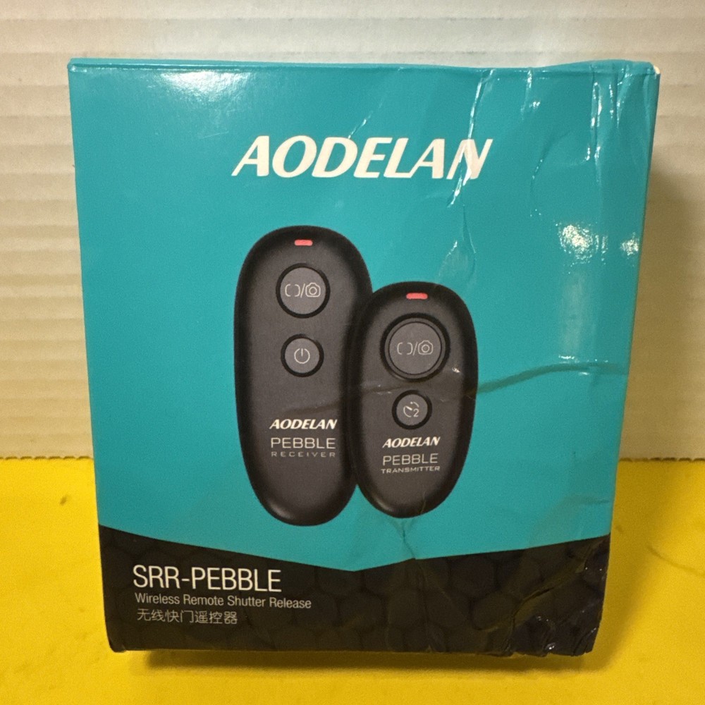 Aodelan SRR Pebble Remote Control Wireless Shutter Controller for Canon Camera