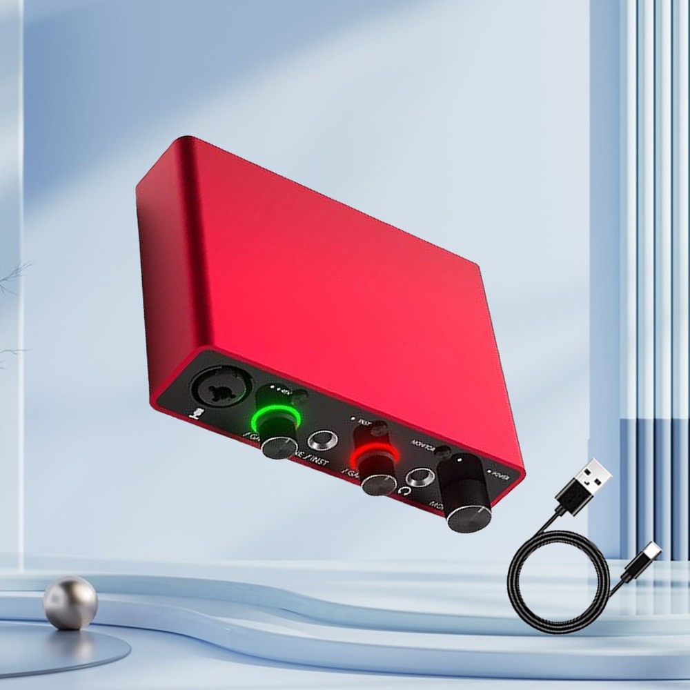 Gen USB Audio Interface with USB-C&Phantom Power (3rd Generation)