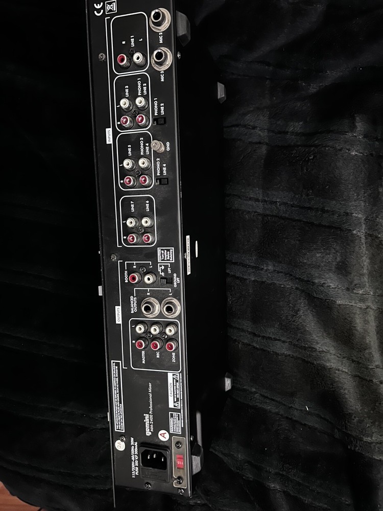 Gemini Mm-2400 Professional Mixer