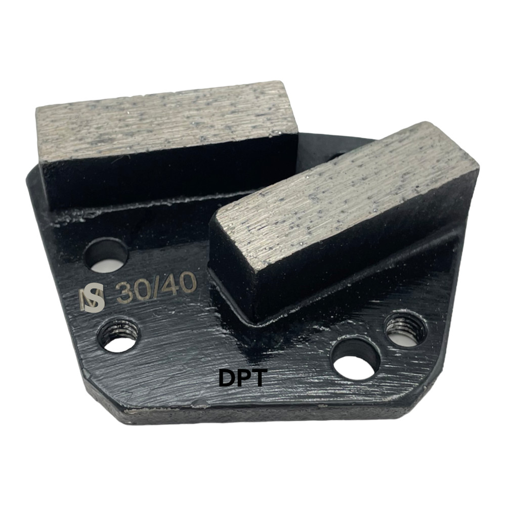 Trapezoid Grinding Discs Hard Bond for Bolt-On Concrete Floor Grinder Tool Set