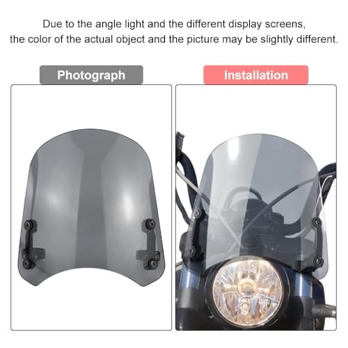 Windshield Windscreen Bracket Compatible with Scout Sixty 2016-2021, Grey