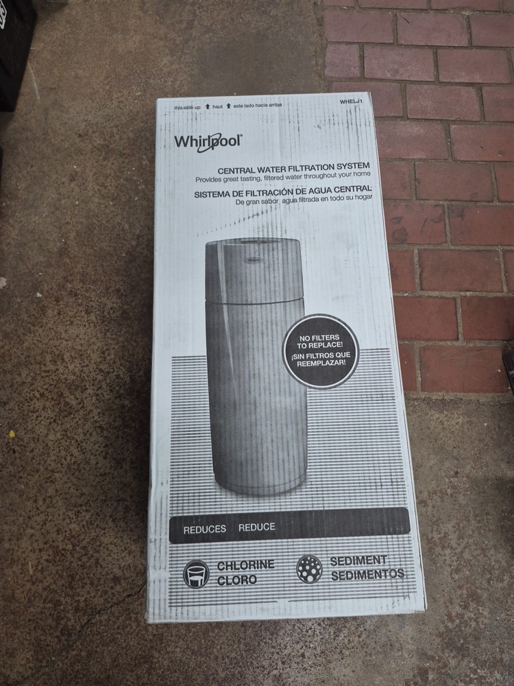 💦 Whirlpool WHELJ1 - 3.4-GPM Whole House Central Water Filtration System COMBO!