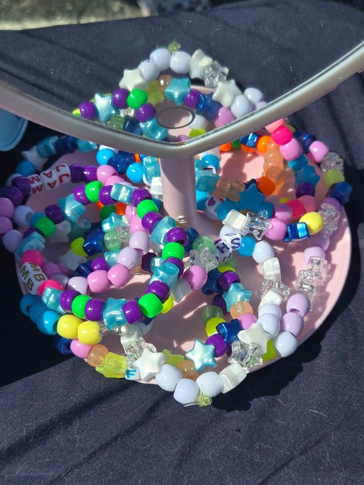 10 random kandi bracelets