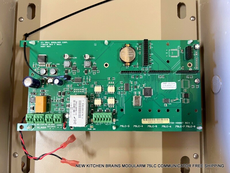 NEW KITCHEN BRAINS MODULARM 75LC COMMUNICATOR FREE SHIPPING