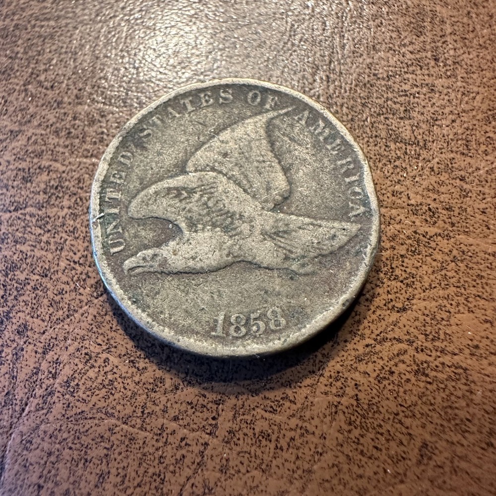 1858 Flying Eagle Cent Small Letters