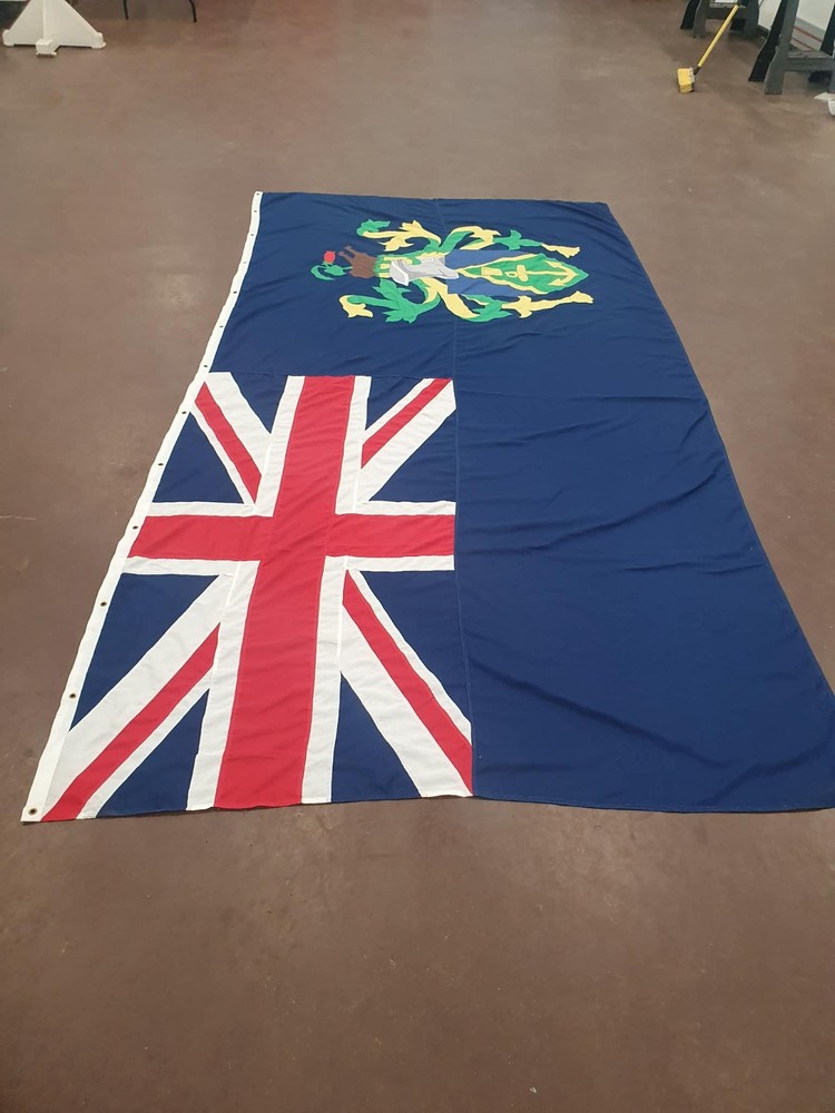 Large Pitcairn Islands Flag 3.5m x 1.8m Flags Coffin Drape