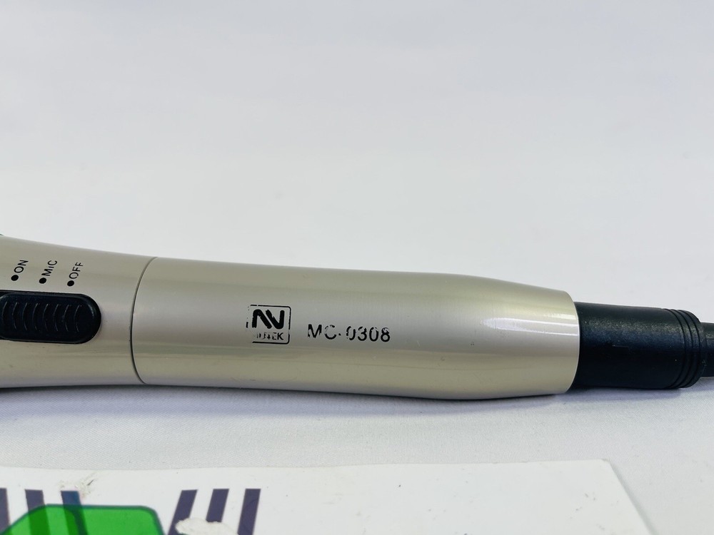 NUTEK Super Professional Wireless Microphone MC-0308 Tested w/ Wired Option