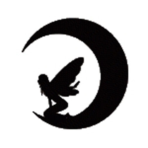 Moon Fairy Make Up Stencil- 5 Pack