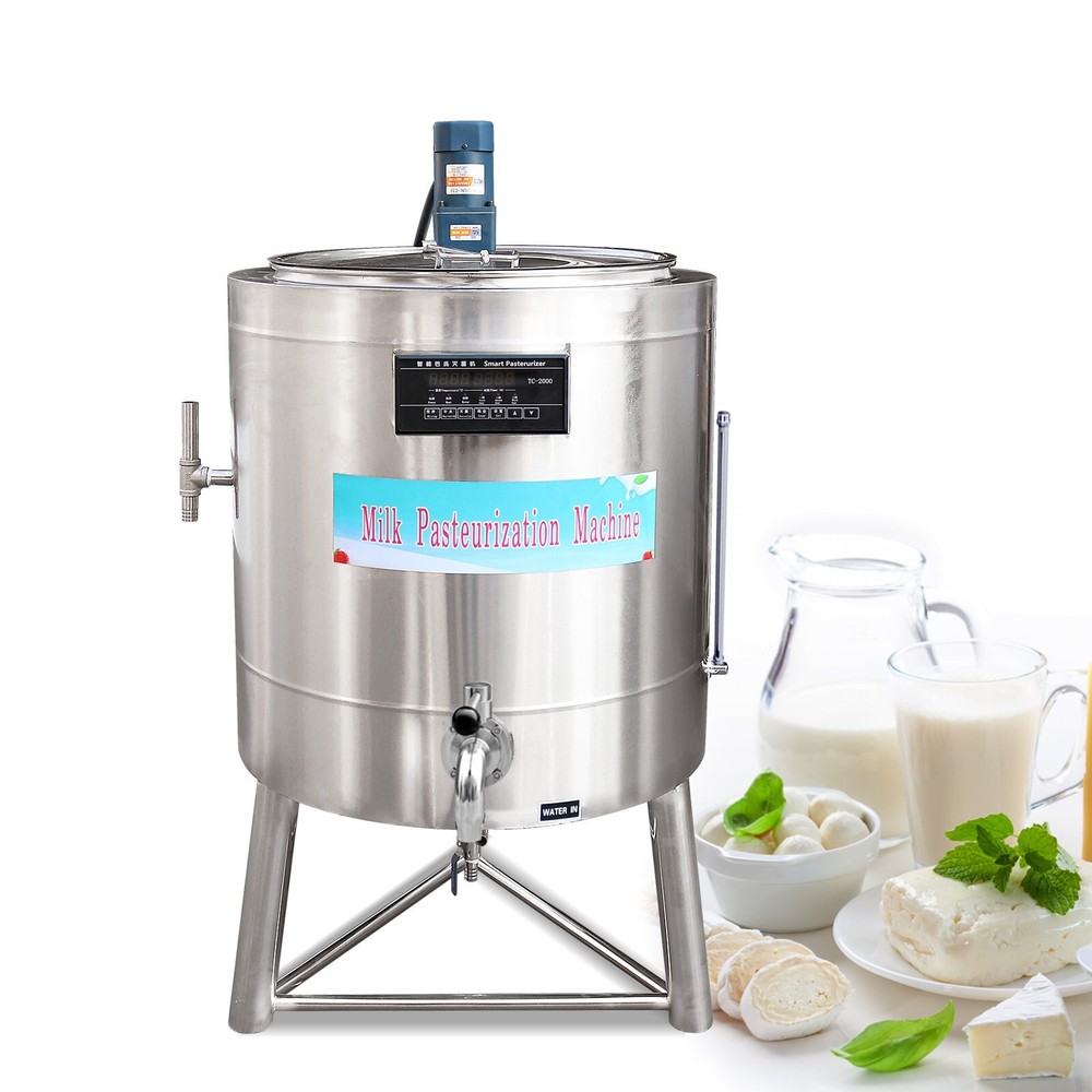 Kolice 100L Commercial Milk/Ice Cream Mix Pasteurization Machine Pasteurizer