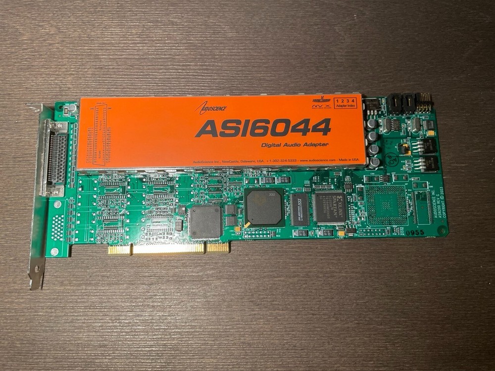 AudioScience ASI6044 Audio Expansion Multichannel PCI Card