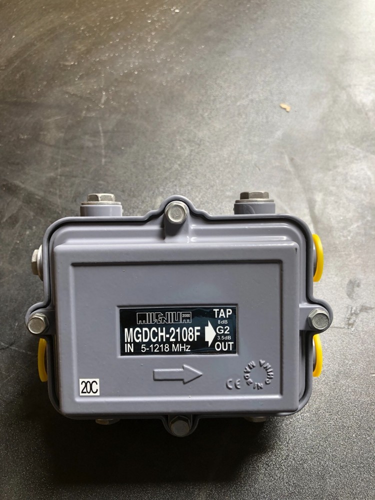 Antronix MGDCH-2108F Milenium 1.2 GHz 8 dB Directional Coupler