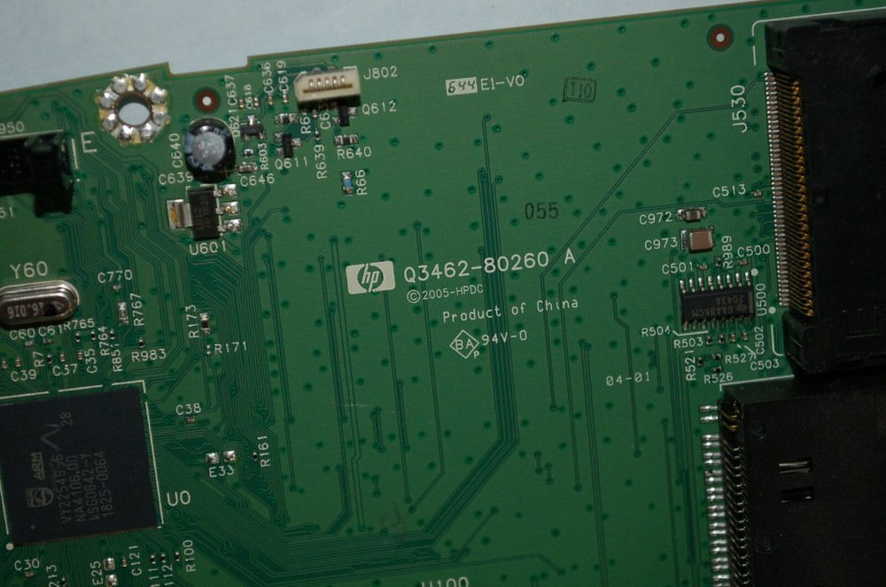 HP OfficeJet 7310 Printer Main Logic Board Q3462-60260 Formatter Mainboard